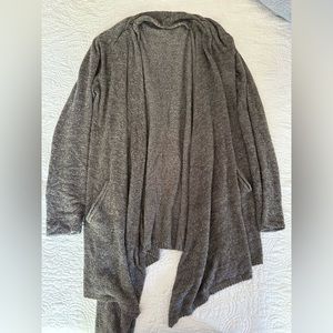 Barefoot Dreams CozyChic Lite Gray Cardigan - Size XS/S